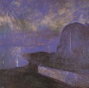Moon night Edvard Munch